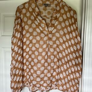 Flax brand linen pullover